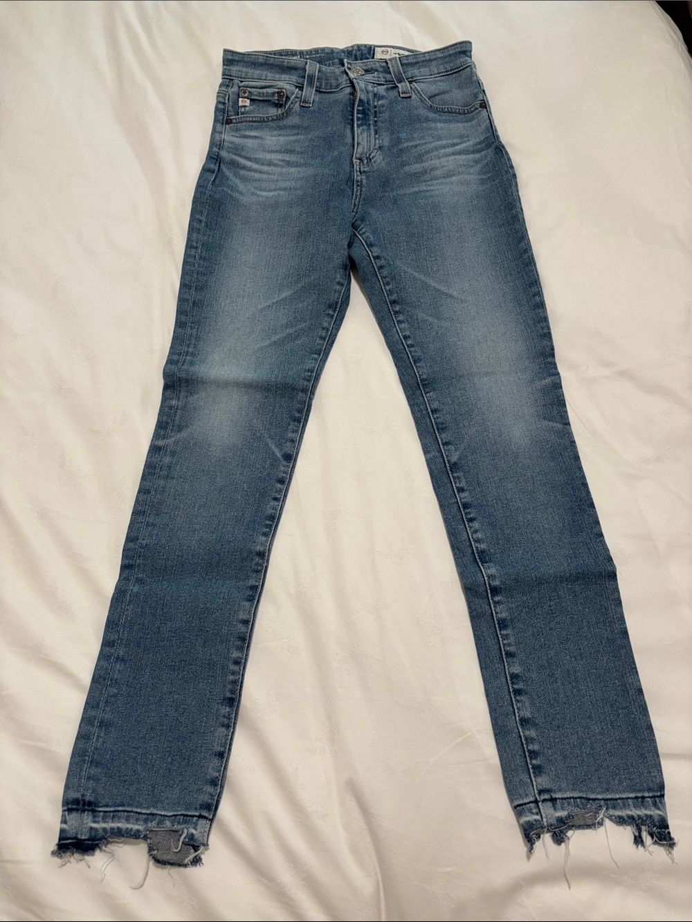 AG Skinny Blue Jeans